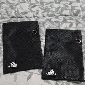 Adidas Black Patterned Pouch Duo